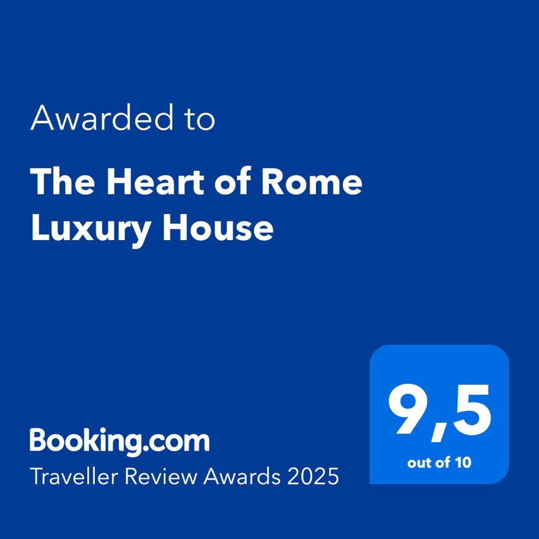 The Heart Of Rome Luxury House Apartman Kültér fotó